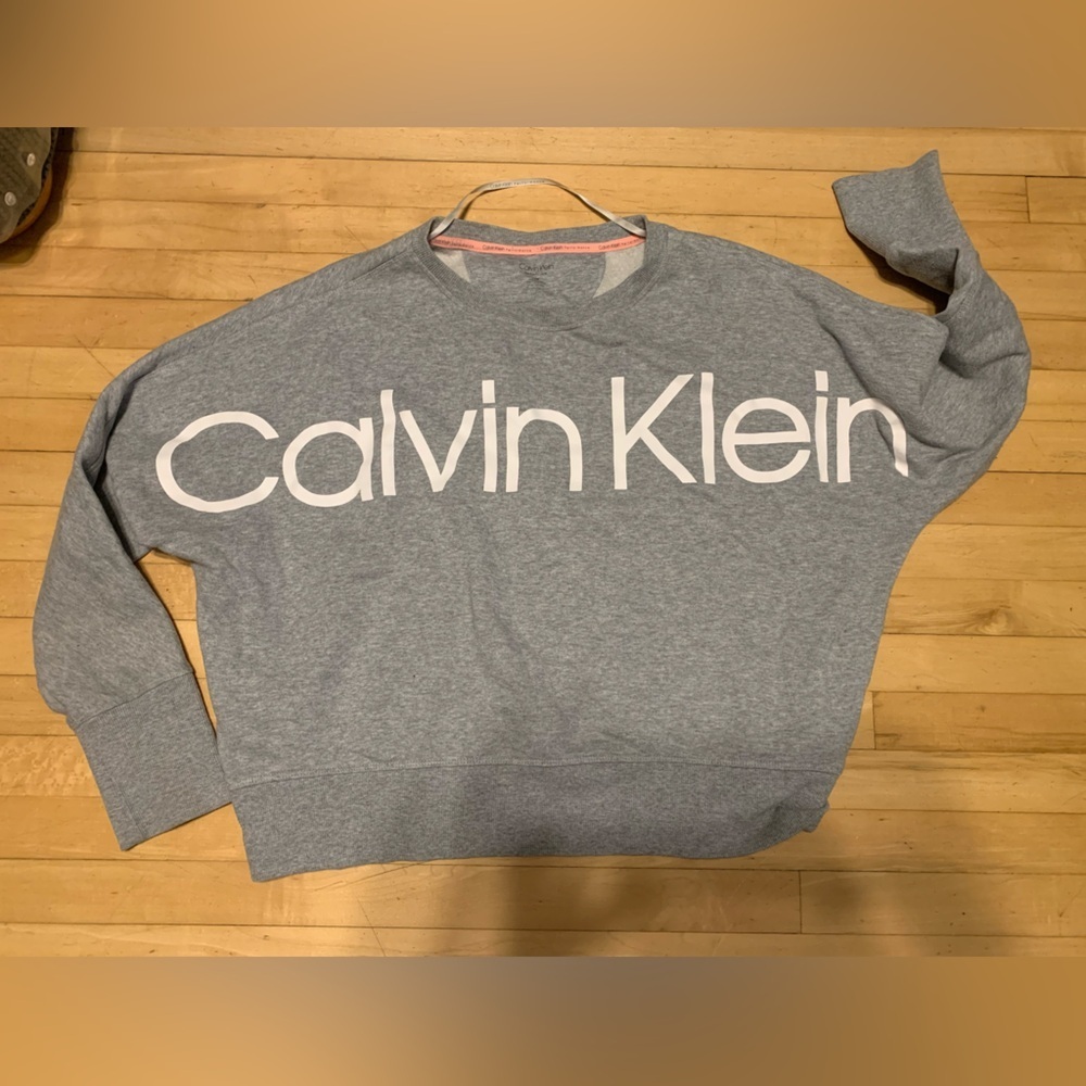 Calvin Klein Performance Gray Crewneck Sweater